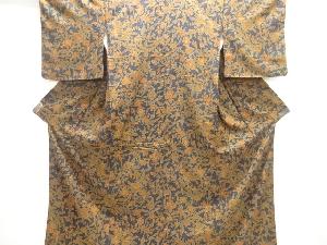 唐花模様小紋着物